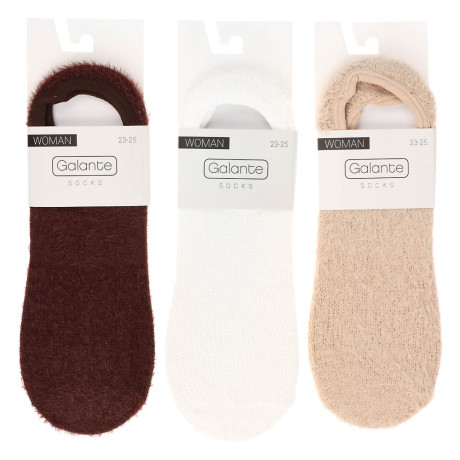 GALANTE Носки-антизаносы с ворсом, р.23-25, 93% полиамид, 4% полиэстер, 3% спандекс,цвета в ас-те