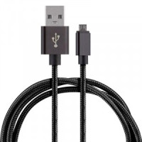 Кабель Energy ET-25 USB(A)шт. - microUSBшт., 1м,черный