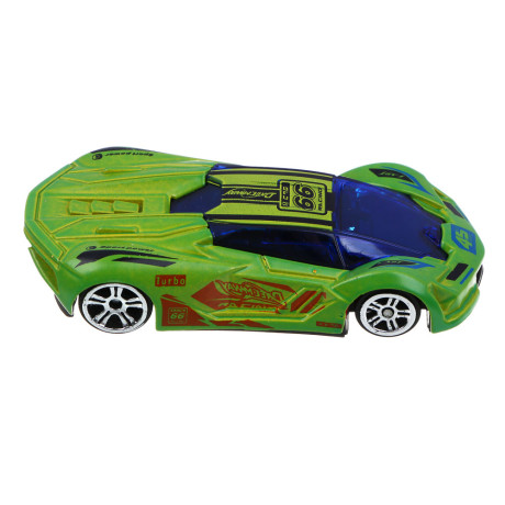 ИГРОЛЕНД Машинка "Спорткар", меняет цвет при контакте с водой, металл, 11,2х16 см, 6 диз.