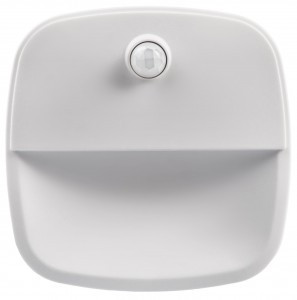 СТАРТ св-к ночник PL 1led SR пушлайт датч движен 3хААА не в комплекте 75x75x35 пластик белый 357