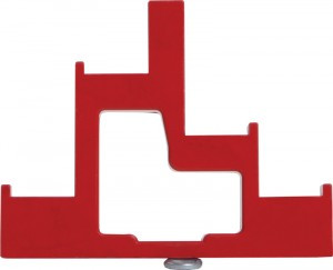 IEK изолятор ступенчатый ИС4-25/1-15 (4 x М6, 1 x М5) силовой