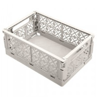 Ящик складной STOCKY L 334x250x155мм 10,5л светло-бежевый 434297334 Бытпласт