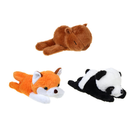 ИГРОЛЕНД Игрушка мягкая "Зверушки на руку", 20 см, полиэстер, 3 вида