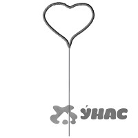 Бенгальские огни СЕРДЕЧКО (2шт)ТР162(100)