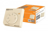 TDM термостат (терморег.) мех. ОУ, НТ-1, для ИК обогреват 10А +5..+30C слон. кость (беж) SQ2503-0010