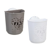 VETTA Love Стакан для зубных щеток, пластик, 7х10см, 2 цвета