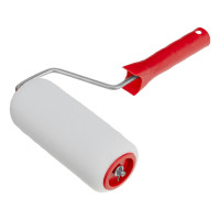 Валик "Поролон", в сборе, 150 мм, D 48 мм, D ручки 6 мм, крепление шплинтом Сибртех