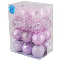 Набор шаров SYCB17-338, 24 шт., 6 см Волшебная страна