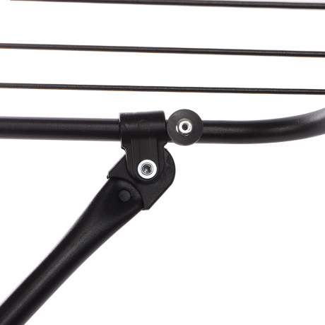 VETTA Сушилка напольная 10 м, 105х55х83см, металл, черная, СБ3-ГЛ/Ч