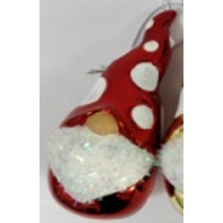 Шар SFOP22073-A 1шт 12см Гном красный (288)