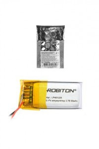Ак-р Robiton Li-Po LP401225 90mAh 3.7V, 14062