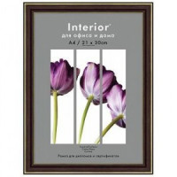 Фоторамка Interior Office пластик 288/102 30х40 карельская береза 9076