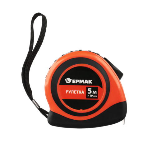 ЕРМАК Рулетка "Автостоп", двукомп. корпус, 5мх19мм