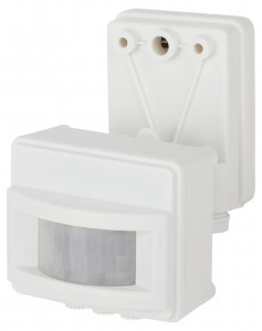 ЭРА датчик движения ИК MD 01 прожекторный 1200W, 12м, 120гр. IP44