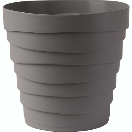 Кашпо БАРХАН 2,25л Серый жемчуг КШ-4341 х16