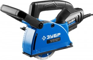Штроборез (бороздодел), ЗУБР ЗШ-П30-1400 ПСТК, макс. глуб. 30 мм, 125 мм, 1400 Вт, кейс