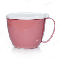 Кружка для супа 0,7 л с крышкой ягода М1214
