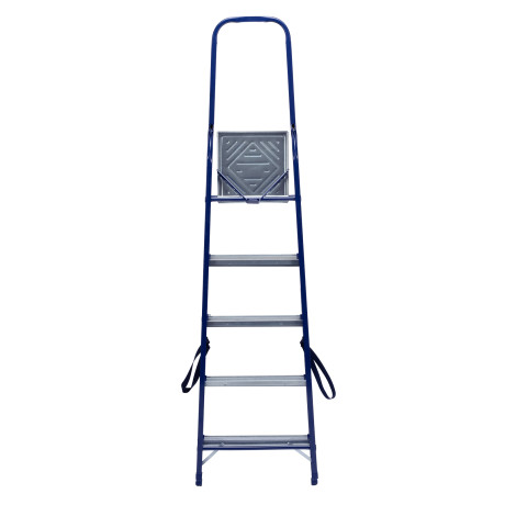Стремянка, 5 ступеней, стальная, Сибртех