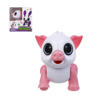 ИГРОЛЕНД Игрушка "Интерактивный питомец" поросёнок, ABS, звук, свет, движ., 2хAAA, 12,5х10,5х13,5 см