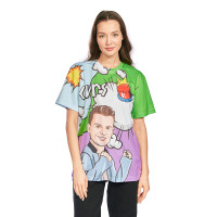 Футболка спортивная для взрослых "КИРЯ", размер XS, 100% полиэстер, 4 дизайна