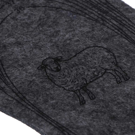 Стельки для обуви зимние тм STREETWISE, войлок, р 36-47