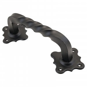 Домарт мод.6200мм черная Ручка-скоба декоративная (10)