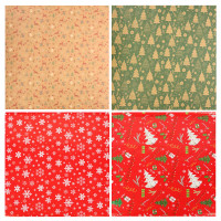 Бумага тм СНОУ БУМ подарочная, 70x100 см, 70 г односторонняя, 4 диз., арт.2