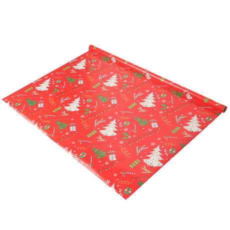 Бумага тм СНОУ БУМ подарочная, 70x100 см, 70 г односторонняя, 4 диз., арт.2