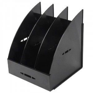 Лоток д/бумаг сборн 3 отделения Attache черный 16С190 683958