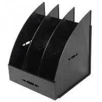 Лоток д/бумаг сборн 3 отделения Attache черный 16С190 683958