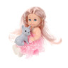 ИГРОЛЕНД Кукла 11,5 см с шариком, 8х4,5х17,4 см, ABS, PVC, микс видов