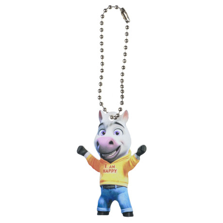 Брелок Лошадка 6 см, акрил 3 мм, печать УФ, 8 дизайнов.