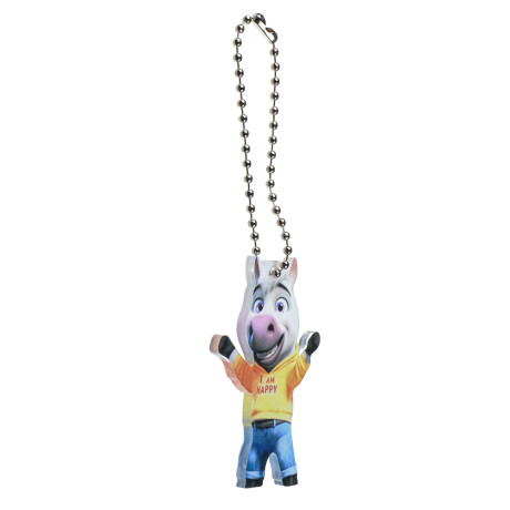 Брелок Лошадка 6 см, акрил 3 мм, печать УФ, 8 дизайнов.