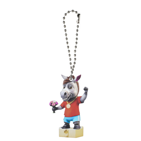 Брелок Лошадка 6 см, акрил 3 мм, печать УФ, 8 дизайнов.