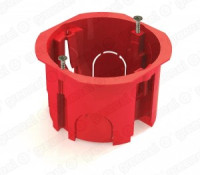 GREENEL Коробка уст. СУ для кирпич. стен D68х45мм с саморезами оранж. (100шт) GE40006