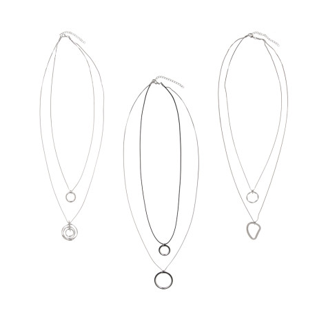 Цепочка на шею, 65 см, медь, железо, 3 дизайна, БЖ25-38