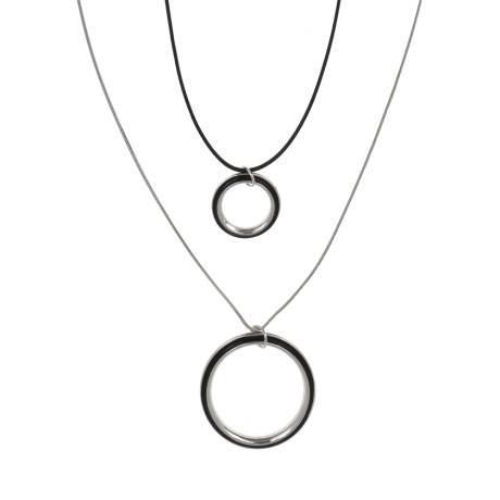 Цепочка на шею, 65 см, медь, железо, 3 дизайна, БЖ25-38