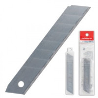 Лезвия д/ножей ERICH KRAUSE, 18мм, 10шт/уп., толщина лезвия 0,5мм, в пластик. пенале 235440