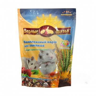 Верные друзья Корм для хомяков 450г x10