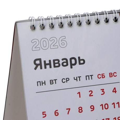 Календарь-домик настольный тм BY Русские Супергерои, 23x17см