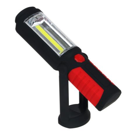 ЕРМАК Фонарь автомобильный светодиодный с магнитом и крюком, 1800мач, USB заряд