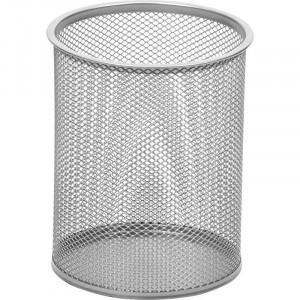 Подставка Attache для письм.прин.цилиндр.d115х141мм, металл.сетка(серебро) 383305