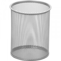 Подставка Attache для письм.прин.цилиндр.d115х141мм, металл.сетка(серебро) 383305