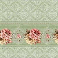 Клеенка тканая основа 125*25м 1 сорт 584/19 (кайма) Тверь