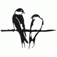 Декорации садовые "Ласточка" 17х13см 109332 Park