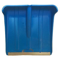 Лопата снег. пласт с планк  370х380 Умка d32 син  (10)