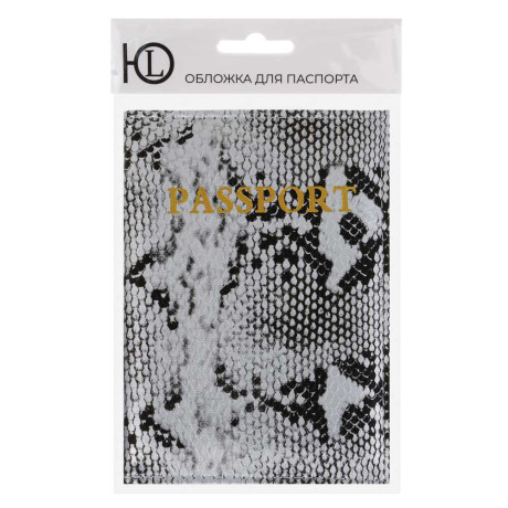 Обложка для паспорта тм ЮL, ПУ, 14х10см, 3 цвета