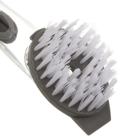 Щетка для посуды с дозатором тм Vetta, 23,5х7х4,5 см, полипропилен, серая