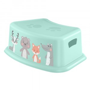 Подставка детская с декором зеленый 431316509 Бытпласт