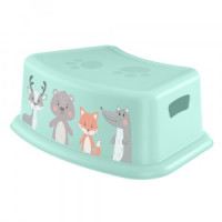 Подставка детская с декором зеленый 431316509 Бытпласт
